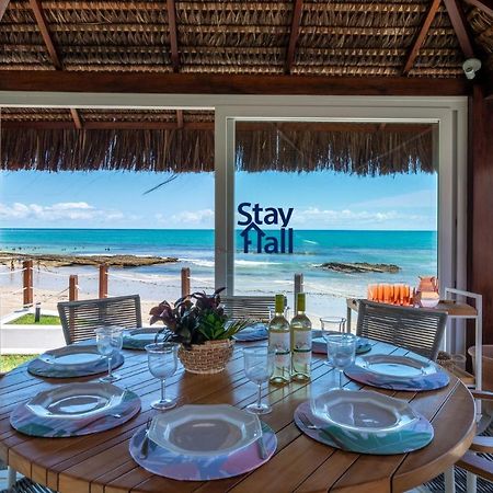 Вилла Casa-4Qts-Beira Mar-Piscina E Cozinheira-Sh038 Прая-дос-Карнейрос Экстерьер фото