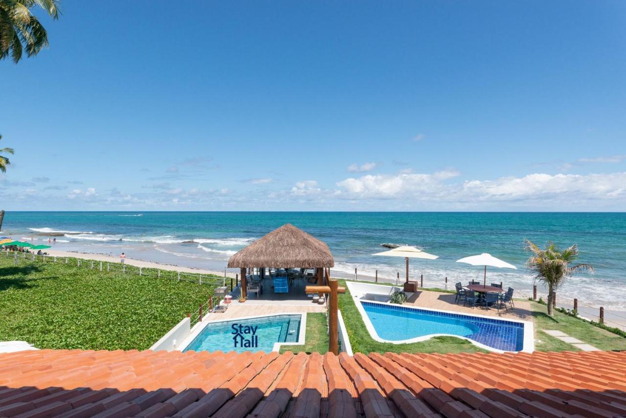 Вилла Casa-4Qts-Beira Mar-Piscina E Cozinheira-Sh038 Прая-дос-Карнейрос Экстерьер фото