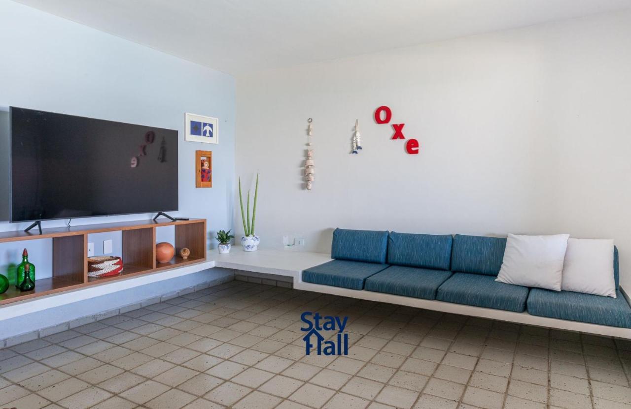 Вилла Casa-4Qts-Beira Mar-Piscina E Cozinheira-Sh038 Прая-дос-Карнейрос Экстерьер фото