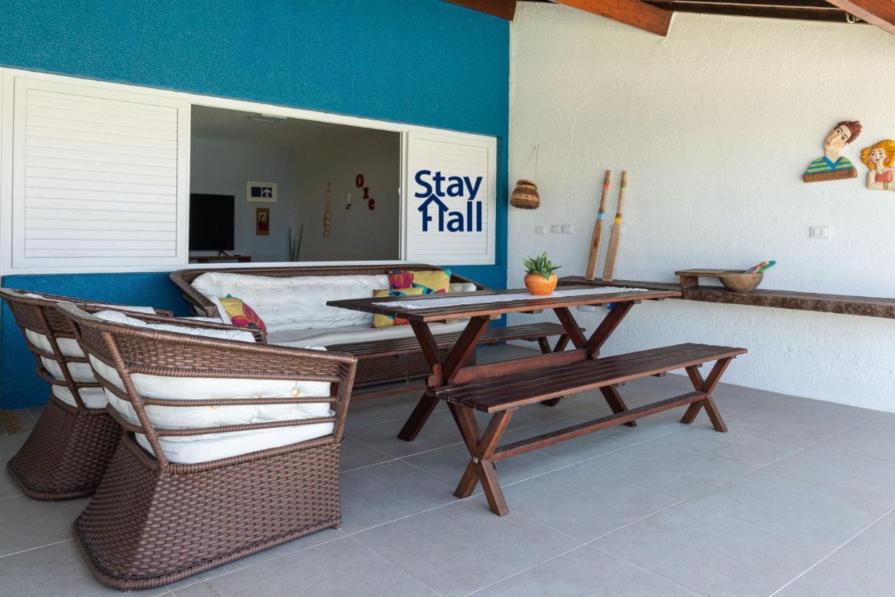 Вилла Casa-4Qts-Beira Mar-Piscina E Cozinheira-Sh038 Прая-дос-Карнейрос Экстерьер фото